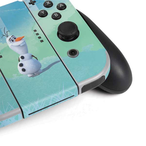 Disney Frozen II Olaf Nintendo Switch OLED (2021) Skin